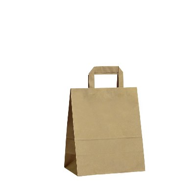 Papírová taška hnědá - 24x11x33cm