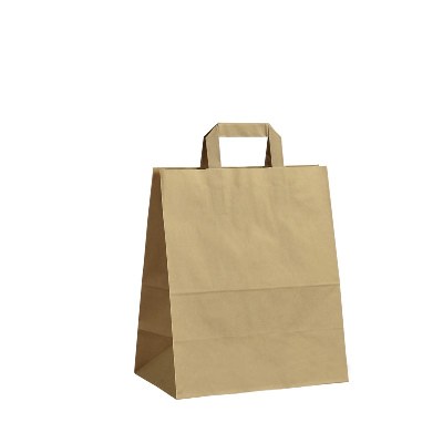 Papírová taška hnědá -26x16x30cm