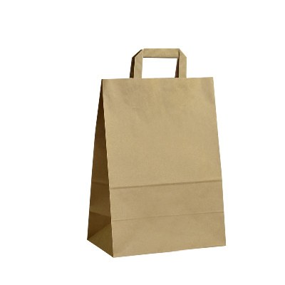 Papírová taška hnědá - 26x14x36cm