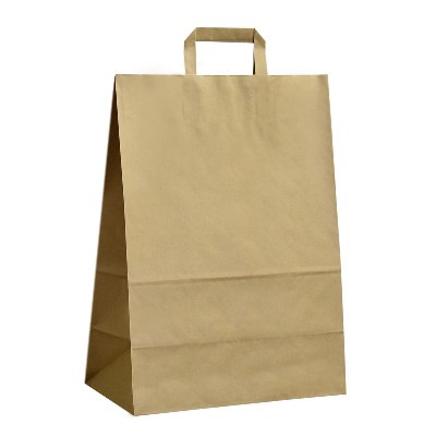 Papírová taška hnědá - 32x17x44cm