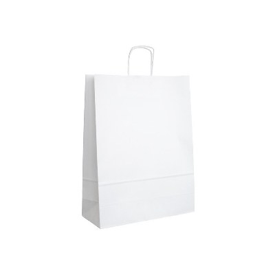 Papírová taška bílá -32x12x41cm