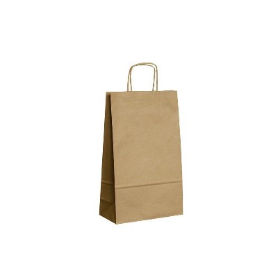 Papírová taška hnědá - 22x10x35cm