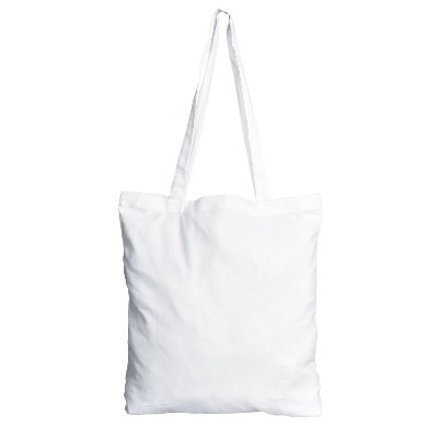Bavlněná taška bílá 135 gr - 38x42 cm