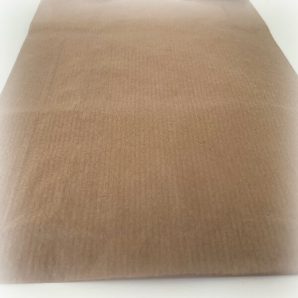 Papírový sáček hnědý s bočním skladem, 230×80×400mm - Image 3